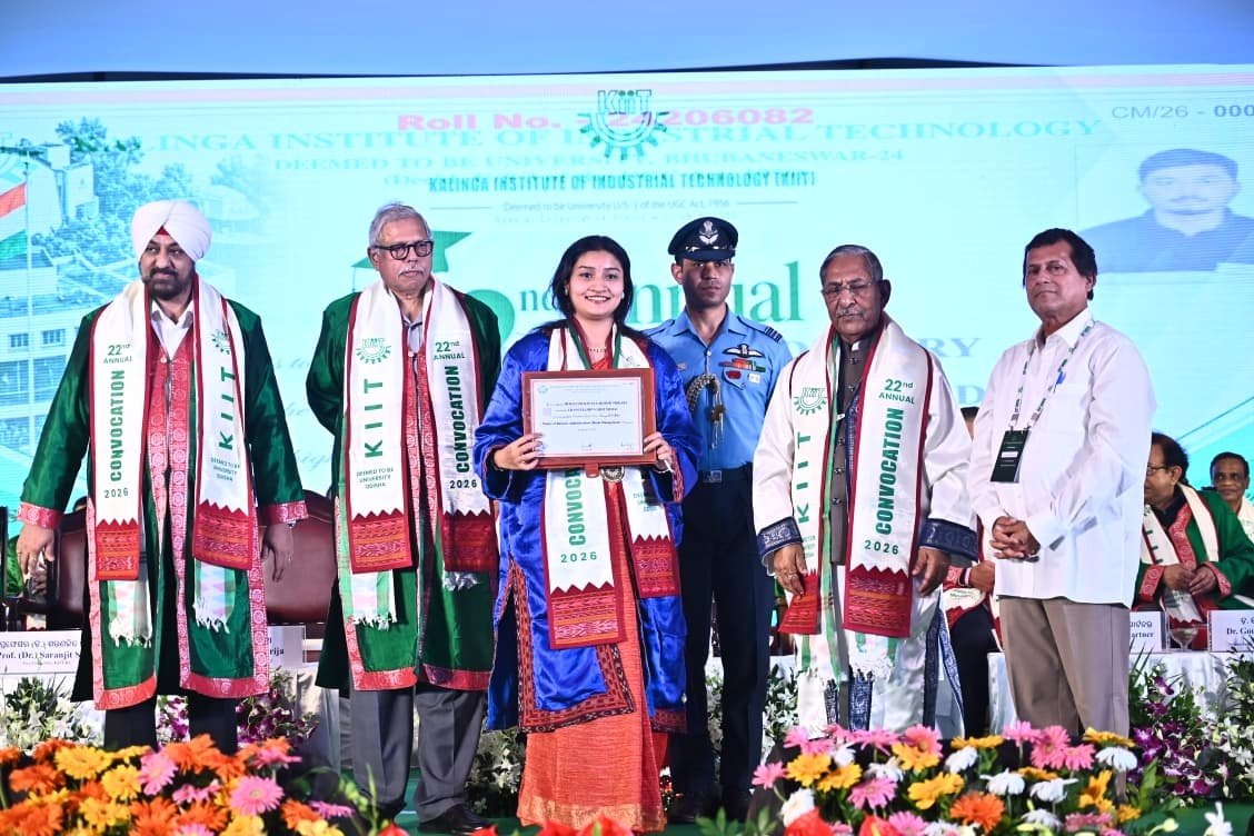 KIIT-DU 22nd Convocation: Over 10,000 Graduates Receive Degrees, Eminent Leaders Call for Innovation